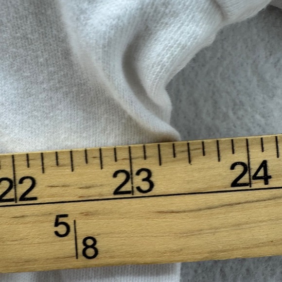 Quacker‎ Factory Women's XL White Christmas Tree Rhinestone Embellished Top - Picture 6 of 10